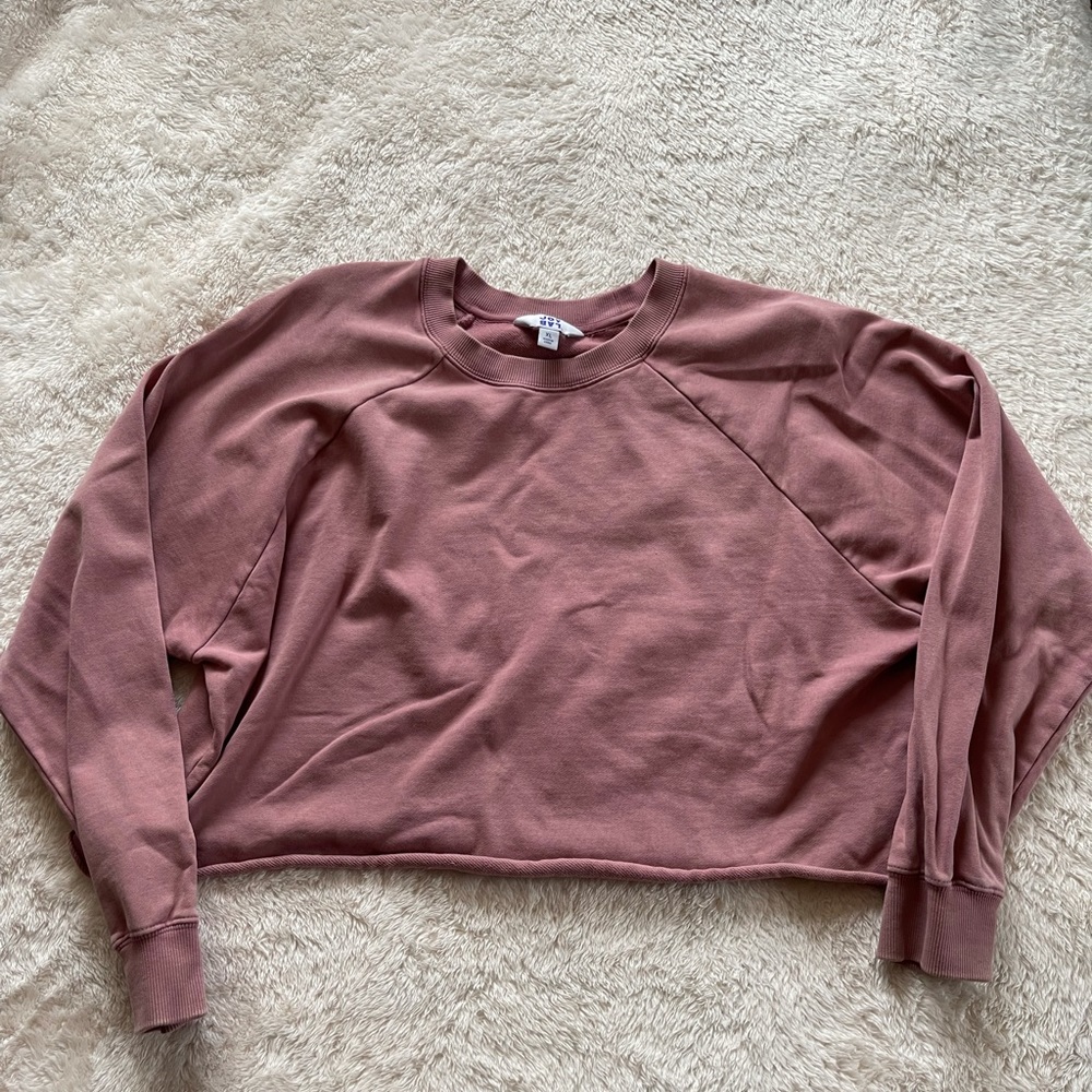 Joylab Cropped Crewneck